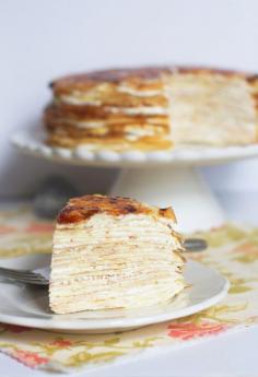 Mille Crepe Recipe - absolutely delish.  I will be making this again.