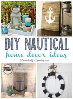
                    
                        DIY Nautical Home Decor Ideas from Inspire Me Monday
                    
                
