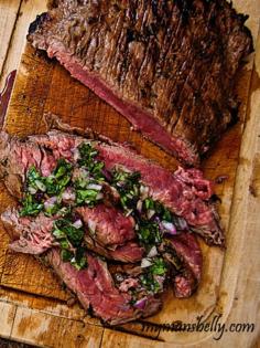 Fire up the grill! This tangy and spicy Brazilian flank steak marinade will have your senses singing. Grilled flank steak means dinner is quick and tasty.