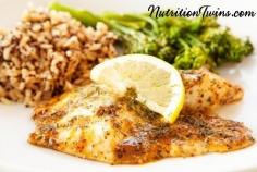 
                    
                        Blackened Wild Flounder | Savory, Bursts with Flavor! | Only 94 Calories | Perfect to Keep You Satisfied | For MORE RECIPES, fitness & nutrition tips please SIGN UP for our FREE NEWSLETTER www.NutritionTwin...
                    
                