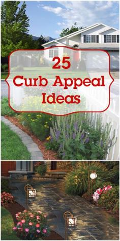 25 DIY curb appeal ideas.