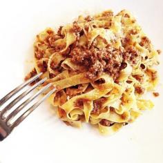 
                    
                        Terroni's Menu Features an Indulgent Tagliatelle alla Bolognese #pasta trendhunter.com
                    
                