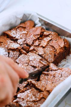 simple brownie recipe - coconut oil in lieu of butter