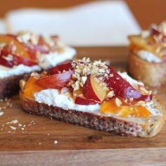 
                    
                        Ricotta & Plum Toast
                    
                