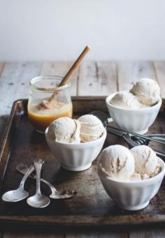 
                    
                        tahini ice cream with honey caramel
                    
                