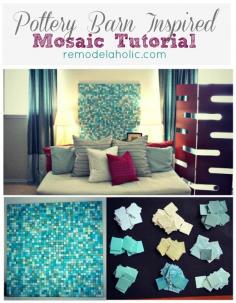 PB Inspired Mosaic Tutorial by Remodelaholic