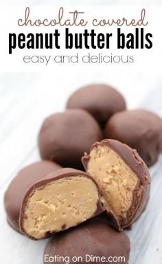 
                    
                        Chocolate Covered Peanut Butter Balls are so easy to make and taste amazing! They melt in your mouth and maybe even in your heart. They are a family favorite no matter the season.
                    
                