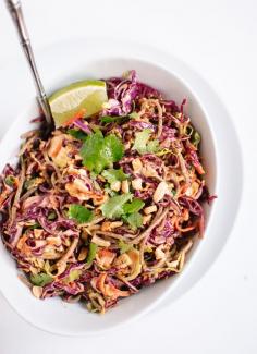 Peanut-Sesame Slaw with Soba Noodles | 29 Ways To Eat Peanut Butter For Every Meal