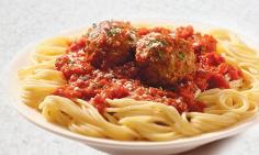 
                    
                        Sbarro's Spaghetti and Meatballs Menu Item Remixes Tradition #pasta trendhunter.com
                    
                