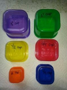 21 Day Fix portion size containers