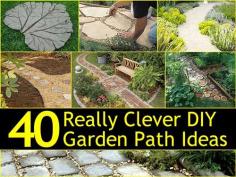 
                    
                        40-Really-Clever-DIY-Garden-Path-Ideas
                    
                