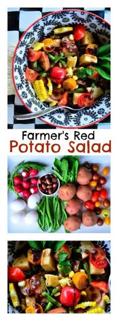 
                    
                        Farmer's Red Potato Salad | ReluctantEntertainer #FathersDay #FourthofJuly
                    
                