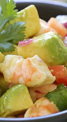 
                    
                        Zesty Lime Shrimp and Avocado Salad
                    
                