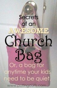 church bag ideas