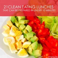 21 clean eating lunch ideas