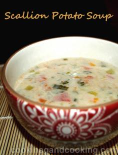 Scallion Potato Soup Recipe