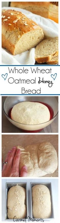 whole wheat oatmeal honey bread recipe.