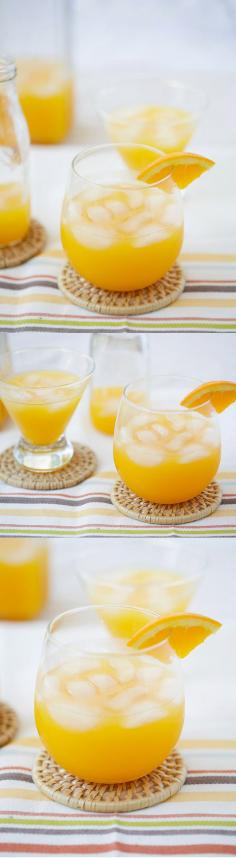 
                    
                        Screwdriver Cocktail – the easiest boozy cocktail that you can make at home with only two ingredients: orange, vodka and takes 10 mins! | rasamalaysia.com
                    
                