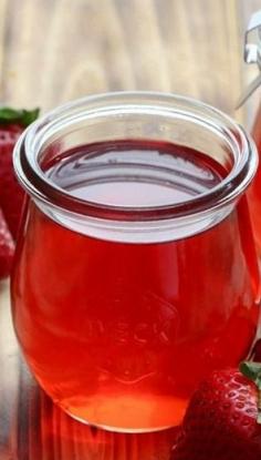 
                    
                        Strawberry Simple Syrup | Baked by Rachel
                    
                