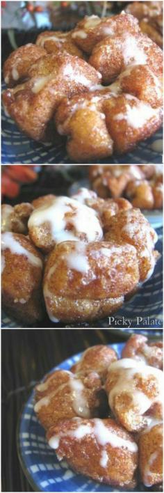 Monkey Bread Bites!  Bite size and cinnamon fantastic :)