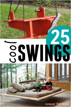 
                    
                        25 DIY Swings You Can Make For Your Kids
                    
                