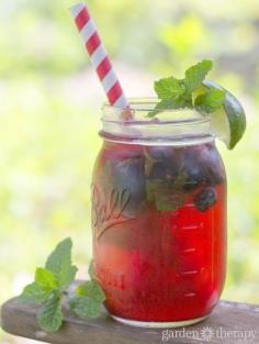 Triple Berry Rum Fizz