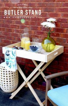 
                    
                        How to build a West Elm-inspired Butler Table. Free plans and tutorial!
                    
                