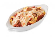 
                    
                        Fazoli's Penne Romano is Baked With Two Cheeses and Meat Sauce #pasta trendhunter.com
                    
                