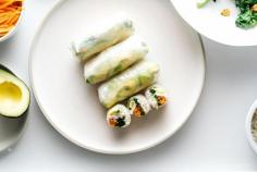 
                    
                        chicken avocado broccoli rabe summer rolls
                    
                