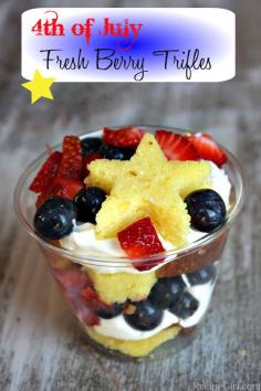 
                    
                        4th of July Fresh Berry Trifles
                    
                