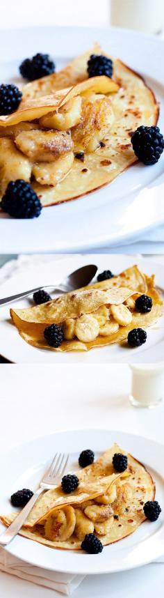 
                    
                        Banana Crepes – simple and delicious recipe for the best, sweet and fluffy banana crepe recipe ever | rasamalaysia.com
                    
                