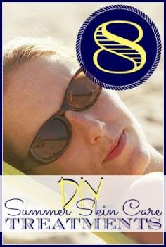 8 DIY Summer Skin Care Treatments - tipsaholic, #skincare, #beauty, #summer