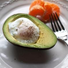 Breakfast | Poached Egg in an Avocado | CookingLight.com