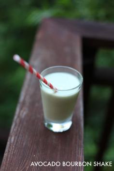 Mighty Thirst: Avocado Bourbon Shake,  recipe mightygirl.com