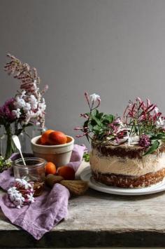 
                    
                        apricot honey and pistachio cake with jasmin honey syrup.
                    
                