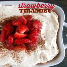 Recipe Submitted By:  An Italian in my Kitchen Click on the link below for the Strawberry Tiramisu Recipe!   Strawberry Tiramisu