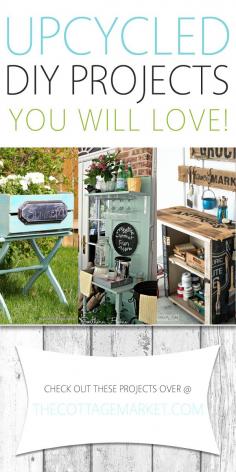 
                    
                        Upcycled DIY Projects You Will Love! - The Cottage Market
                    
                