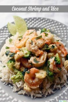 
                    
                        Easy Coconut Shrimp with Rice
                    
                