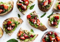 
                    
                        Strawberry Bruschetta & Avocado Toast
                    
                