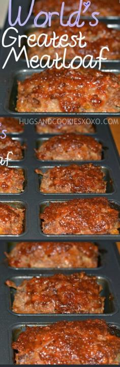 
                    
                        Mom's Famous Meatloaf ~ The best meatloaf recipe ever!
                    
                