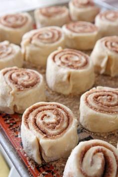 Homemade cinnamon buns