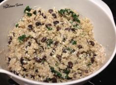 Quick  Creamy Quinoa with Beans and Spinach | Perfect Easy Dinner | Protein, Fiber-packed | #Vegetarian |#healthy #metabolism #energy #workout food |For MORE RECIPES please SIGN UP for our FREE NEWSLETTER www.NutritionTwins.com