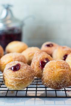 
                    
                        Raspberry Jam Filled Donut Bites!
                    
                