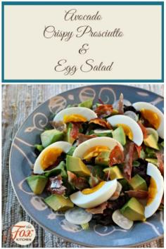 
                    
                        Crispy Prosciutto Avocado and Egg Salad | this Fox Kitchen
                    
                