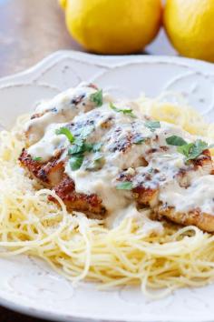 Crispy Lemon Chicken Pasta | Kevin & Amanda's Recipes