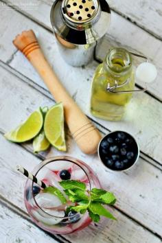 
                    
                        Blueberry Mojito - the easiest and most delicious spring and summer cocktail!
                    
                