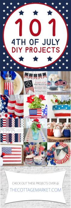 101 4th of July DIY Projects -