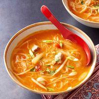 
                    
                        Thai Chicken Noodle Soup. Sans chicken, love Thai.
                    
                