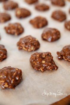 chocolate no bake cookies- gluten free #recipe #gf #cookie