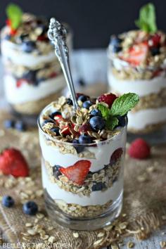 
                    
                        Greek Yogurt Cheesecake Parfaits
                    
                